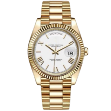 DAYDATE GOLD WHITE MOD