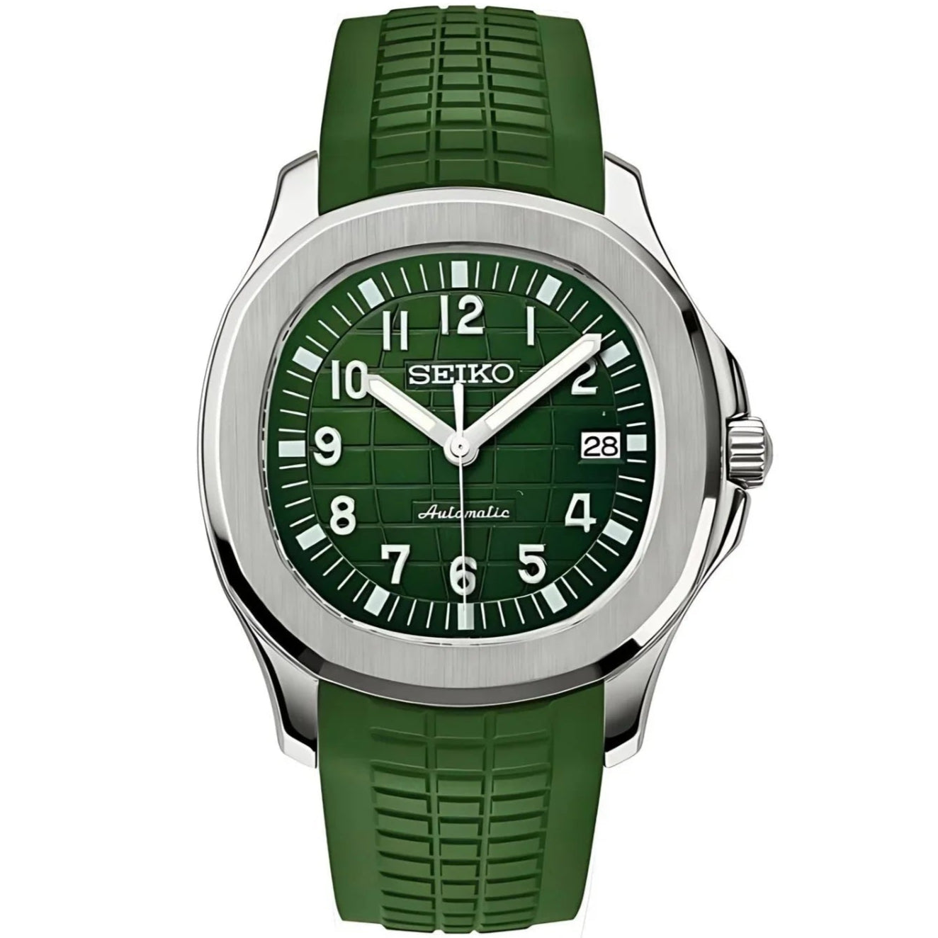 AQUANAUT SEIKO MOD GREEN