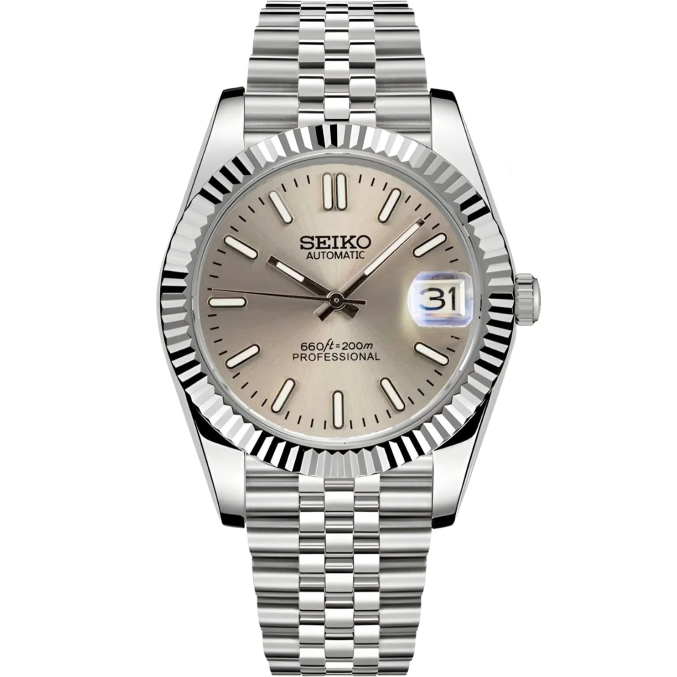 DATEJUST SEIKO MOD (CHAMPAGNE)