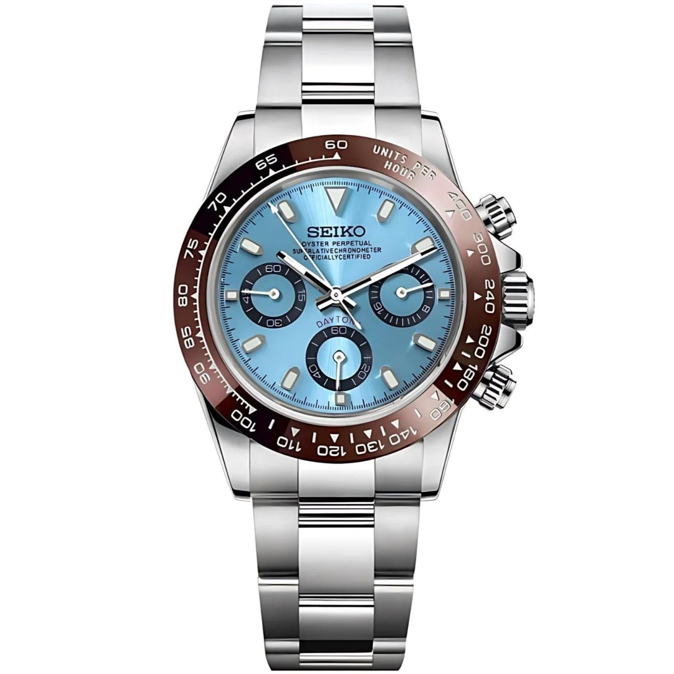 DAYTONA SEIKO MOD (PLATIN)