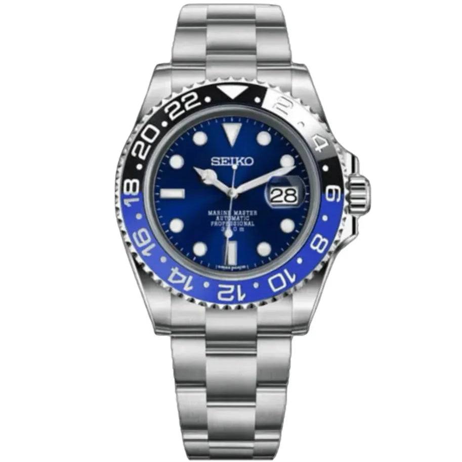 GMT SEIKO MOD ELECTRIC BLUE