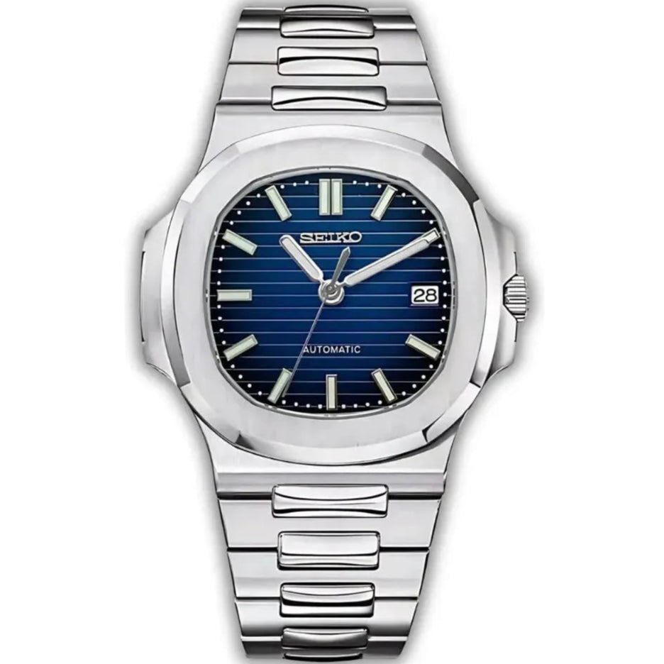 OCEAN BLUE NAUTILUS SEIKO MOD