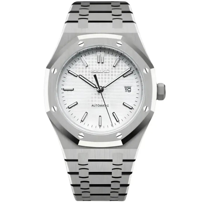 ROYAL OAK SEIKO MOD (WHITE)