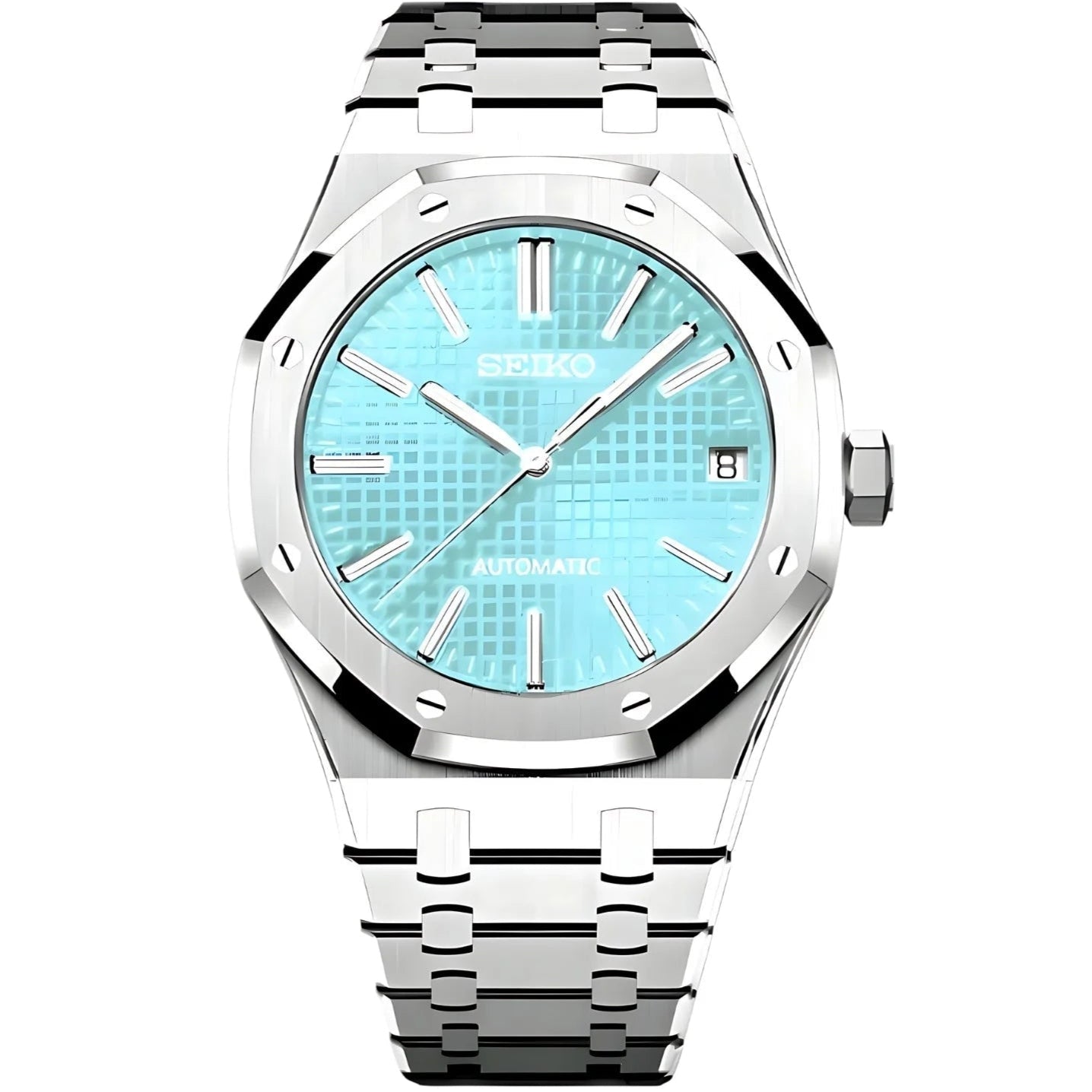 ROYAL OAK SEIKO MOD (LIGHT BLUE)