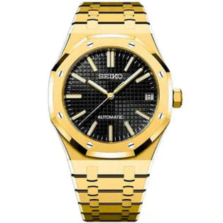 ROYAL OAK SEIKO MOD GOLD (BLACK)