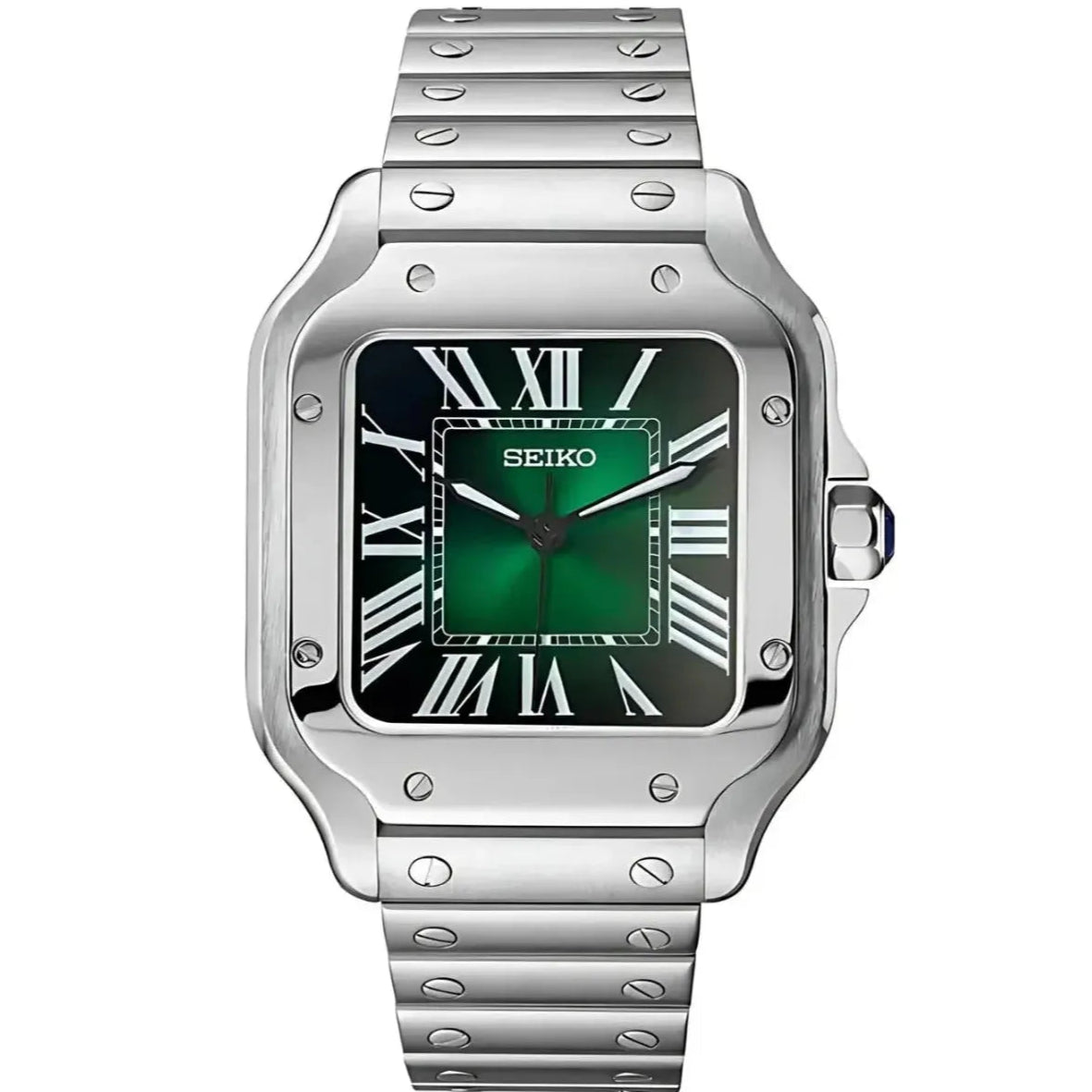 SANTOS SEIKO MOD (GREEN)