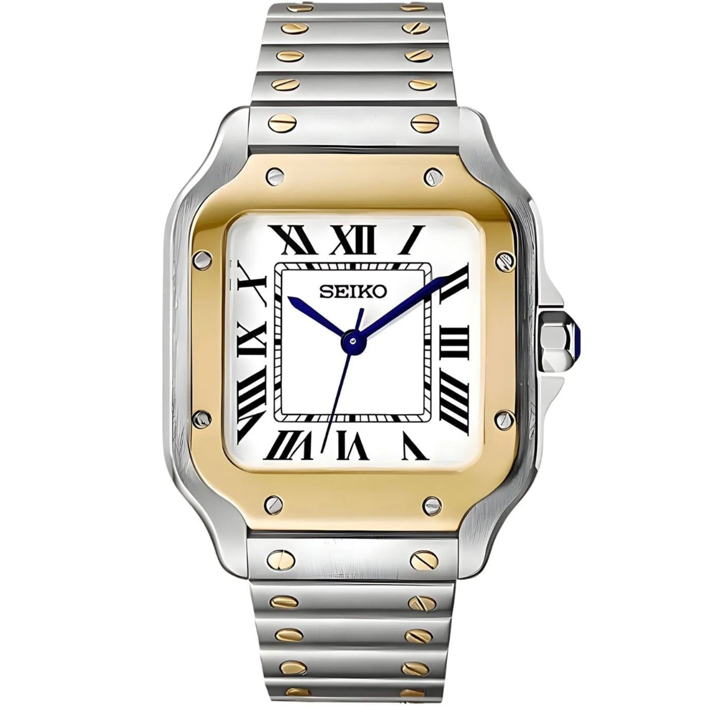 SANTOS SEIKO MOD (TWO TONE)