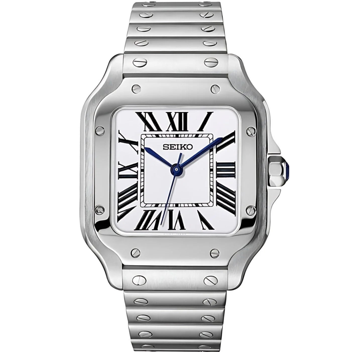 SANTOS SEIKO MOD (WHITE)