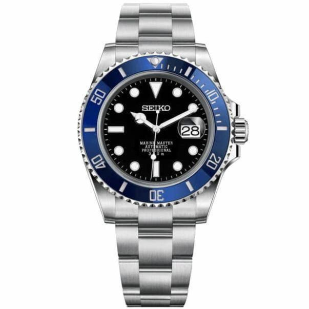 SUBMARINER SEIKO MOD (BLUE)
