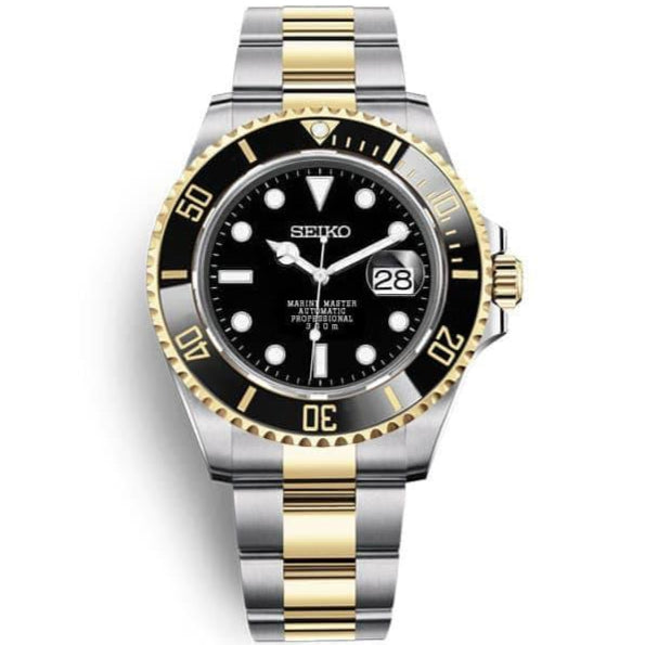 SUBMARINER SEIKO MOD TWO TONE (NIGHT)