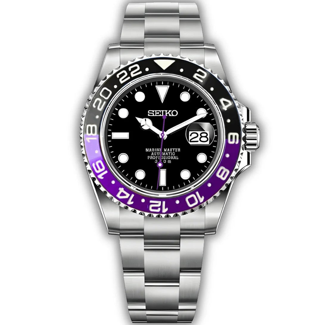 GMT SEIKO MOD PURPLE