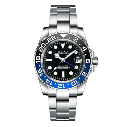 GMT MASTER 2 SEIKO MOD BATMAN