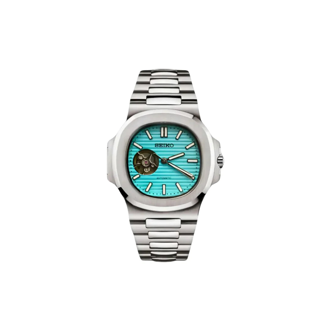 NAUTILUS SEIKO MOD TIFFANY OPEN HEART