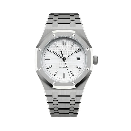 ROYAL OAK SEIKO MOD (WHITE)