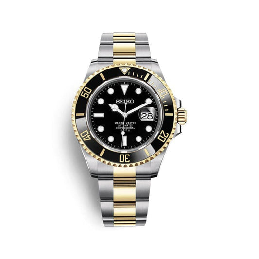 SUBMARINER SEIKO MOD TWO TONE (NIGHT)