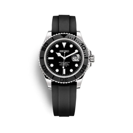 YACHTMASTER SEIKO MOD (BLACK)